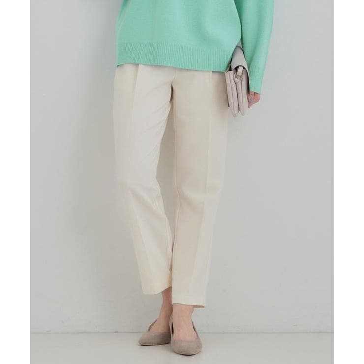 【洗濯機可/S-LL】美脚見え あったか裏起毛 テーパードパンツ | SHOO・LA・RUE | 詳細画像35 