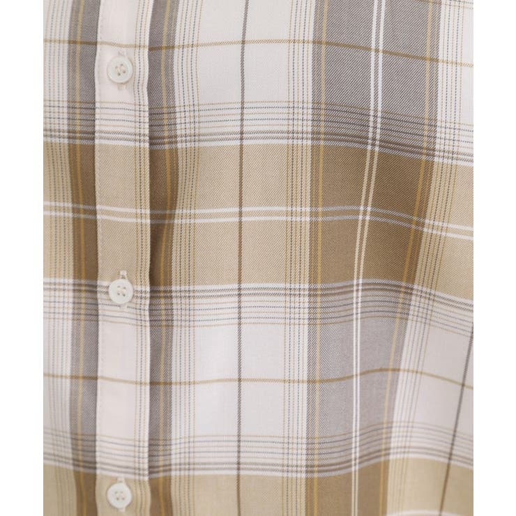 【洗濯機可/S-LL】程よいゆとりと抜け感 大人のチェックシャツ | SHOO・LA・RUE | 詳細画像17 