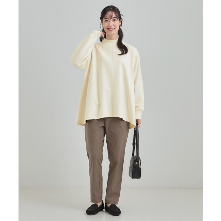 【S-LL】滑らかタッチが癖になる Aラインスエード調トップス | SHOO・LA・RUE | 詳細画像11 