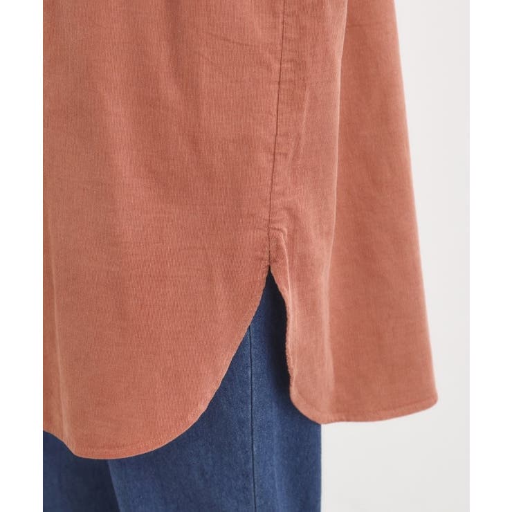 すっきり見えにこだわった コーデュロイチュニックワンピース | SHOO・LA・RUE | 詳細画像22 