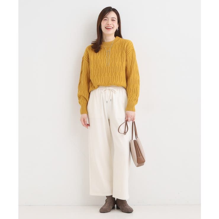 あったか裏起毛ベイカーパンツ | SHOO・LA・RUE | 詳細画像3 