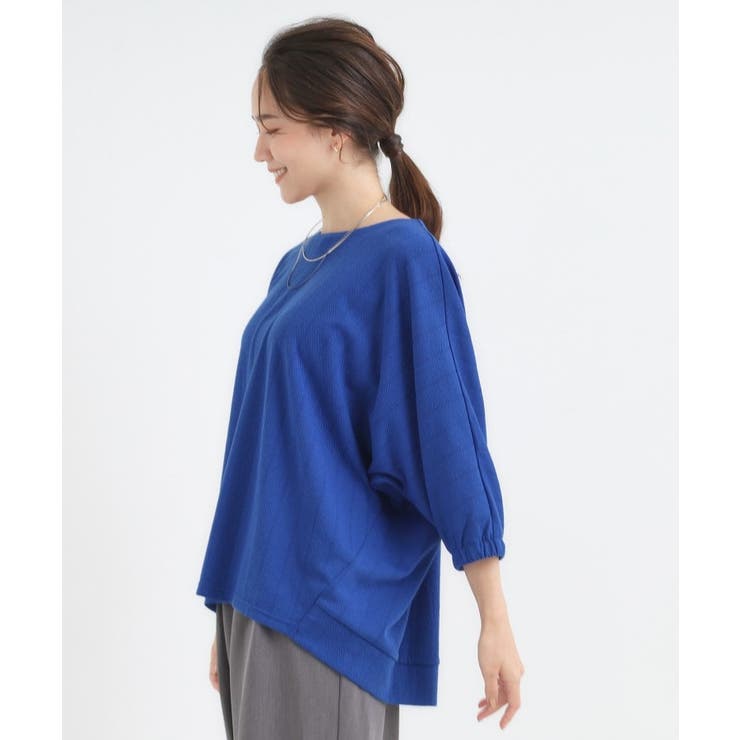 さらっとしたタッチ ゆるシルエットが心地よいドルマントップス | SHOO・LA・RUE | 詳細画像14