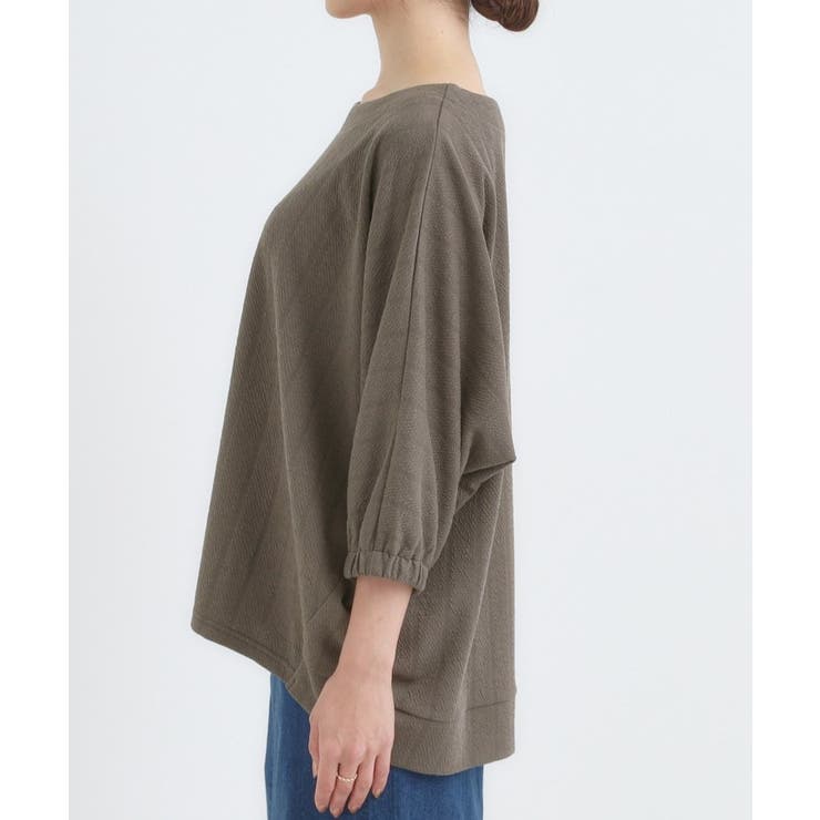 さらっとしたタッチ ゆるシルエットが心地よいドルマントップス | SHOO・LA・RUE | 詳細画像18