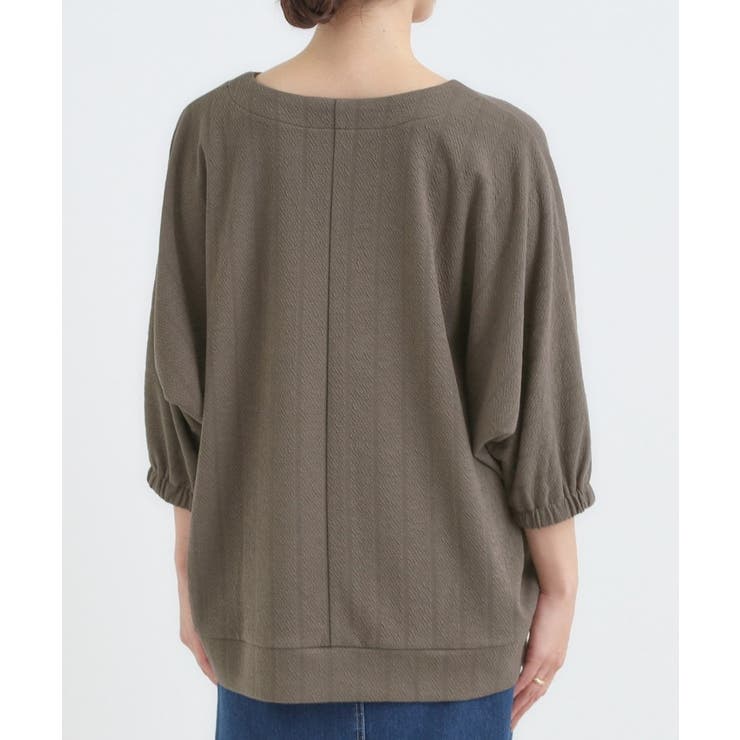 さらっとしたタッチ ゆるシルエットが心地よいドルマントップス | SHOO・LA・RUE | 詳細画像19