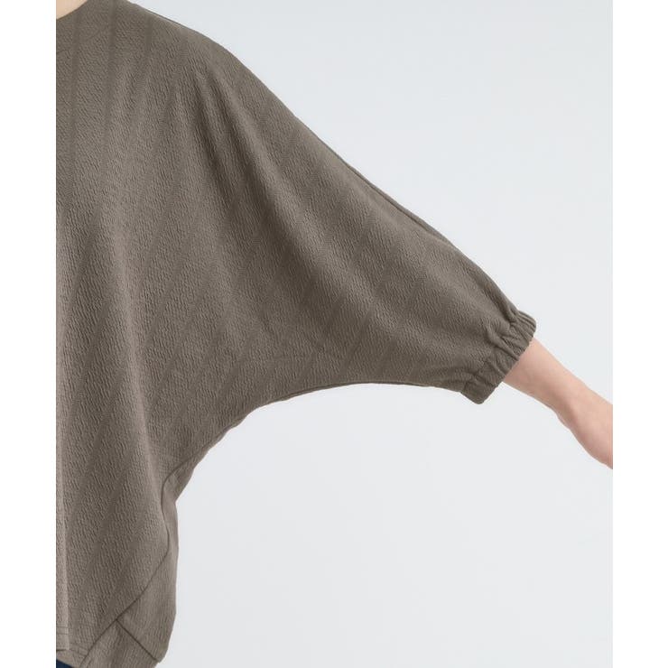 さらっとしたタッチ ゆるシルエットが心地よいドルマントップス | SHOO・LA・RUE | 詳細画像21