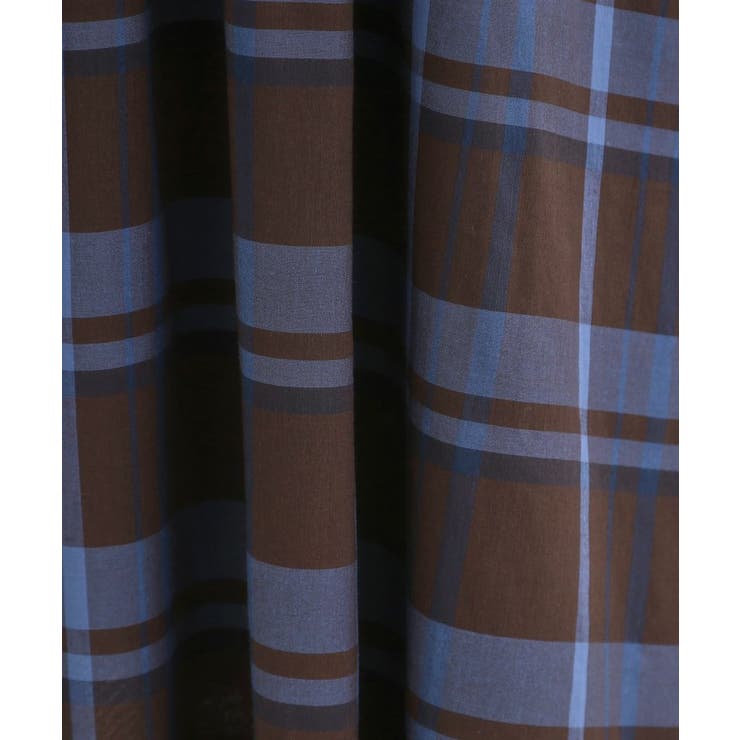 【S-LL/2WAY】取り外しのできる シャツ腰巻パーツつきチェック柄スカート | SHOO・LA・RUE | 詳細画像14