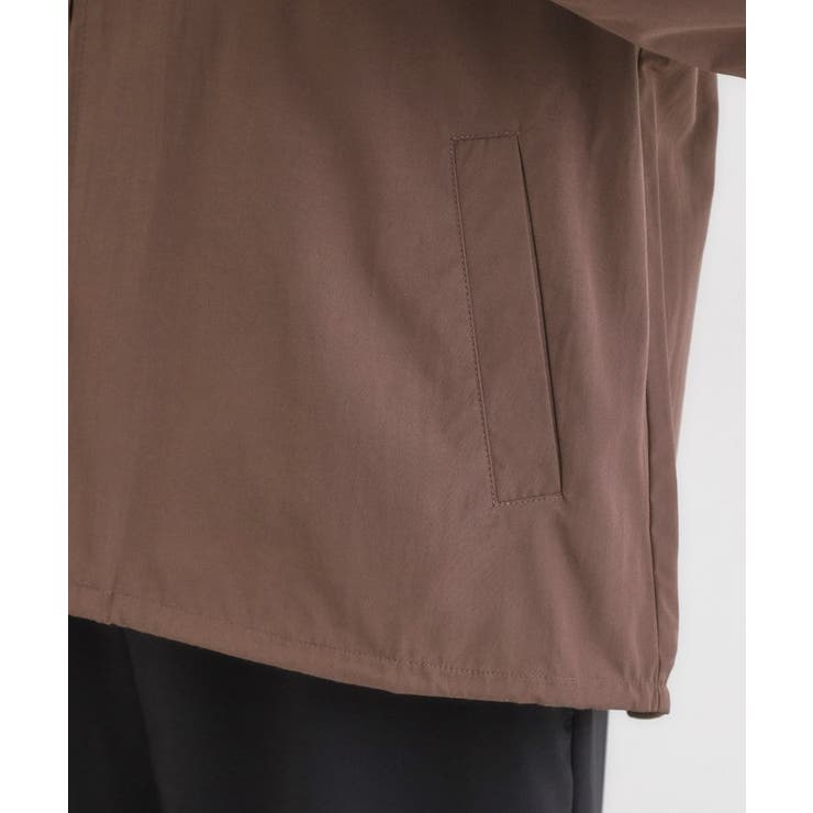 【S-LL】タック使いがこなれ見え ノーカラーブルゾン | SHOO・LA・RUE | 詳細画像19 