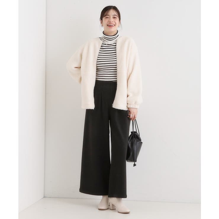 【洗濯機可/S-LL】即サマになる ボアノーカラーブルゾン | SHOO・LA・RUE | 詳細画像11 