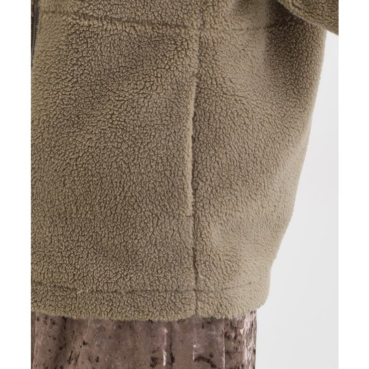 【洗濯機可/S-LL】即サマになる ボアノーカラーブルゾン | SHOO・LA・RUE | 詳細画像23 