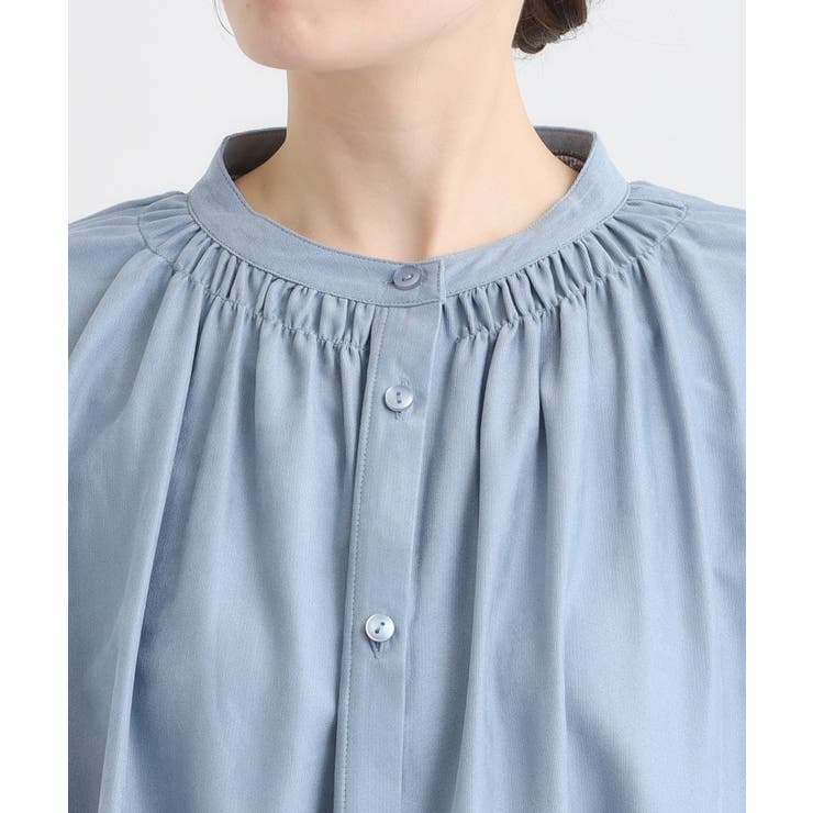 【洗濯機可/S-LL】程よくゆるり マイクロコールチュニック | SHOO・LA・RUE | 詳細画像16 