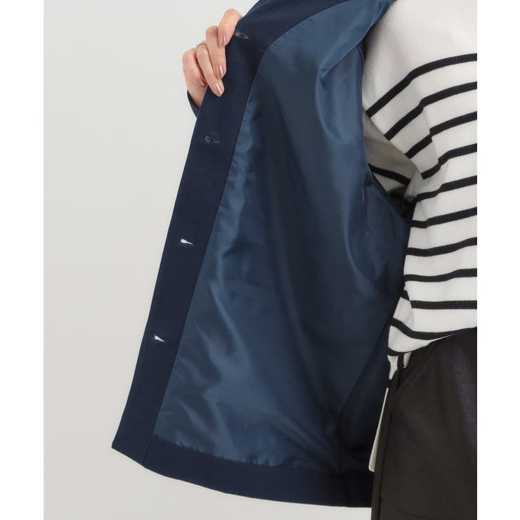 【S-LL】オーバーシルエットでこなれ感 襟コール カバーオール | SHOO・LA・RUE | 詳細画像16 