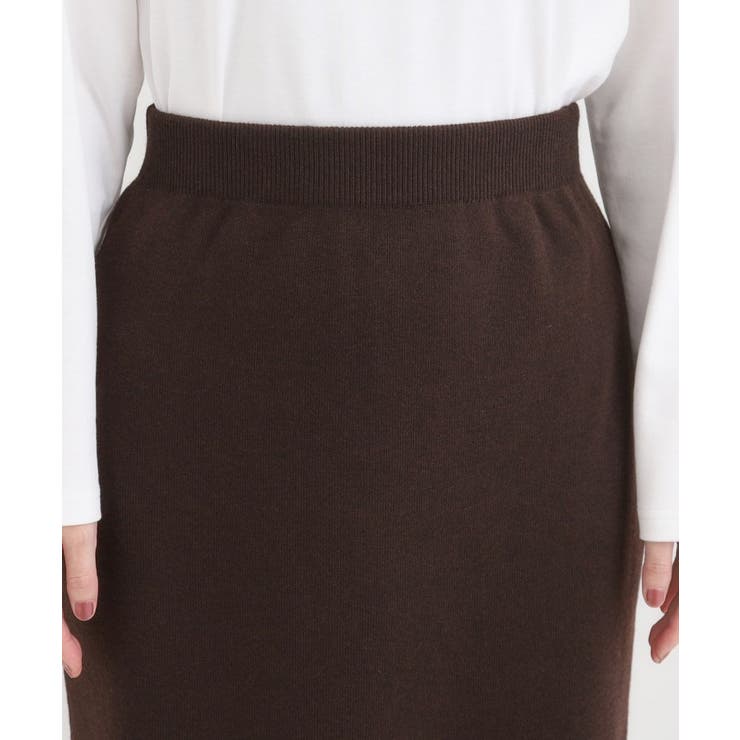 【毛玉レス/洗える】すっきり見えが叶う ナロースカート | SHOO・LA・RUE | 詳細画像12 