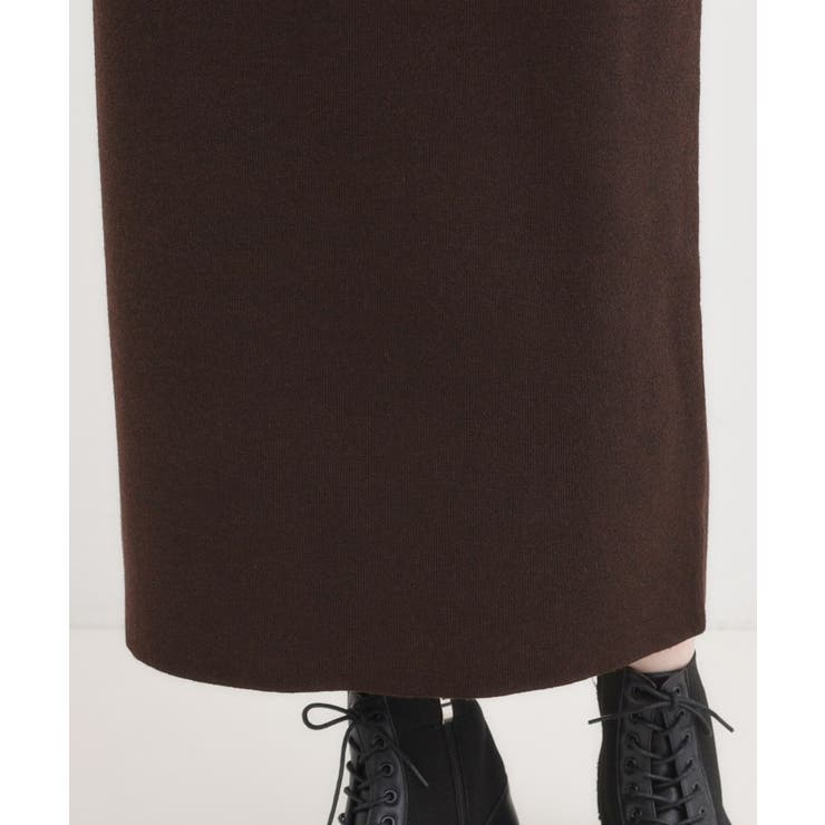 【毛玉レス/洗える】すっきり見えが叶う ナロースカート | SHOO・LA・RUE | 詳細画像13 