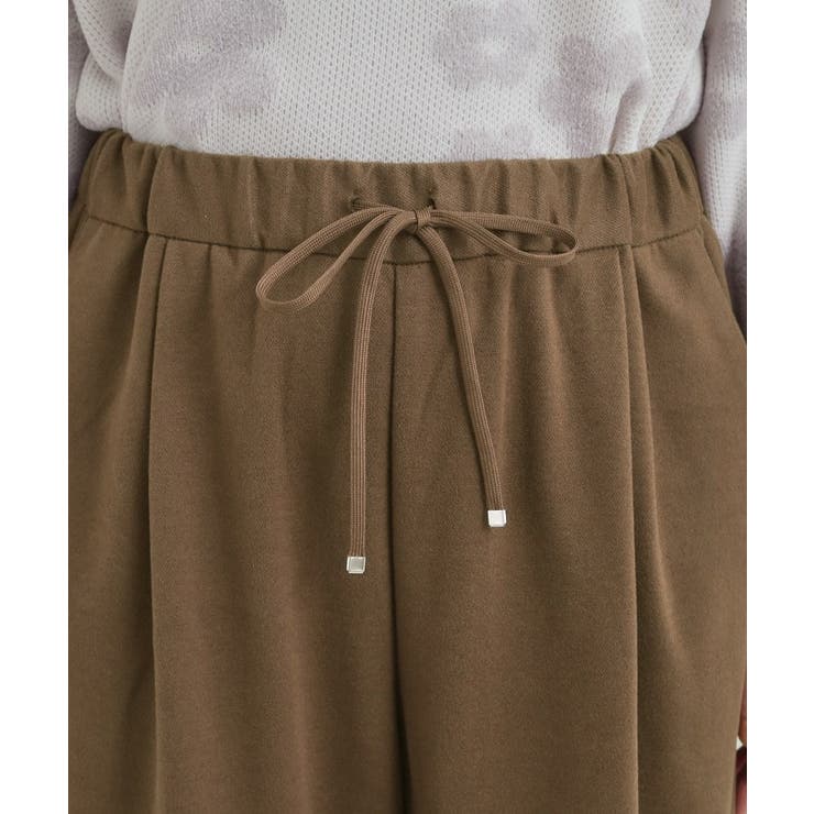 【あったか/S-LL】ゆるっとリラクシーに イージーワイドパンツ | SHOO・LA・RUE | 詳細画像16 