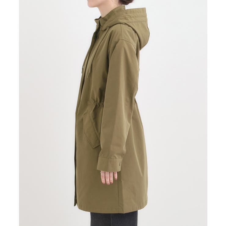 【S-LL/撥水】腰回りをカバーする ロングミリタリーアウター | SHOO・LA・RUE | 詳細画像19 