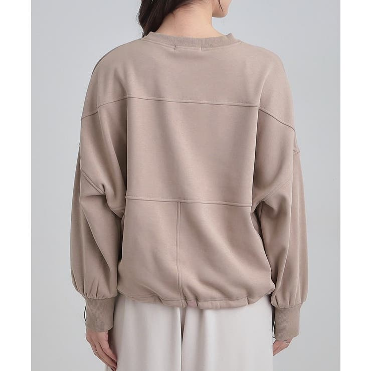 ゆったりシルエットの ドロスト裏シャギースウェット | SHOO・LA・RUE | 詳細画像22 