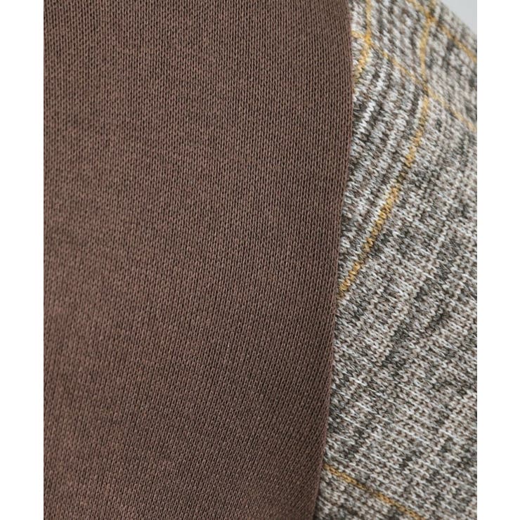 【あったか】裏起毛袖チェックトップス | SHOO・LA・RUE | 詳細画像8 