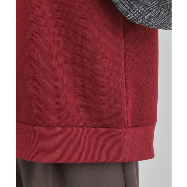 【あったか】裏起毛袖チェックトップス | SHOO・LA・RUE | 詳細画像18 