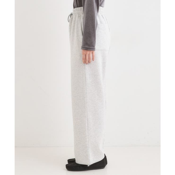 【洗濯機可/S-LL】春まで着られる ダブルフェイス スウェットパンツ | SHOO・LA・RUE | 詳細画像16 