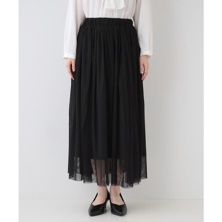 定番の中古商品 セレモニーからデイリーまで】女性らしさあふれる チュール スカート