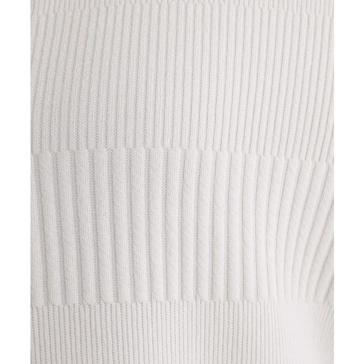 【S-LL】体型をカバーしながらスマートに魅せる ラインジャカードコーディガン | SHOO・LA・RUE | 詳細画像12 