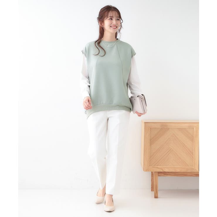 【洗える/S-LL/2点セット】コクーンベストセット | SHOO・LA・RUE | 詳細画像7 