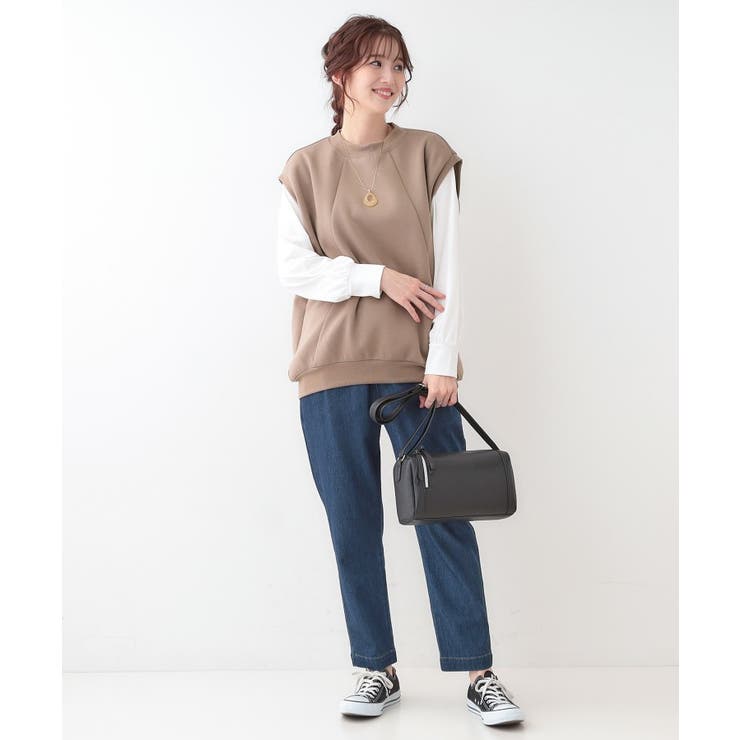 【洗える/S-LL/2点セット】コクーンベストセット | SHOO・LA・RUE | 詳細画像11 