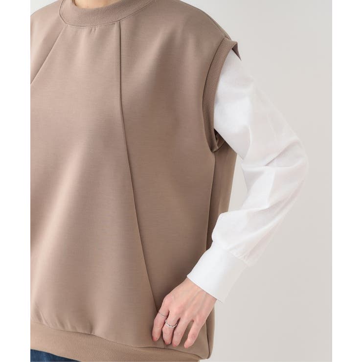 【洗える/S-LL/2点セット】コクーンベストセット | SHOO・LA・RUE | 詳細画像17 