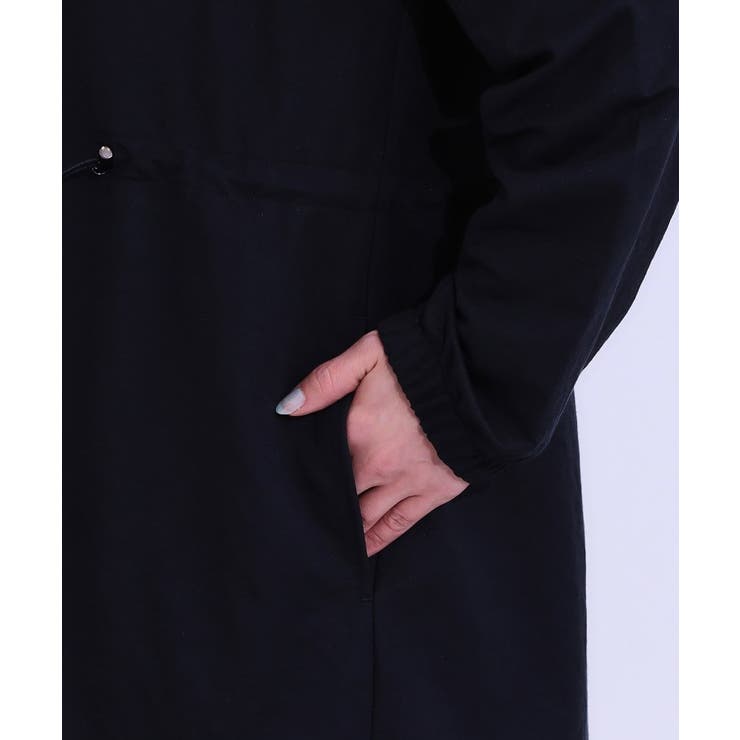 【S-LL/ひんやり/UV】さっと羽織れる お尻が隠れるフード付きパーカ | SHOO・LA・RUE | 詳細画像14 