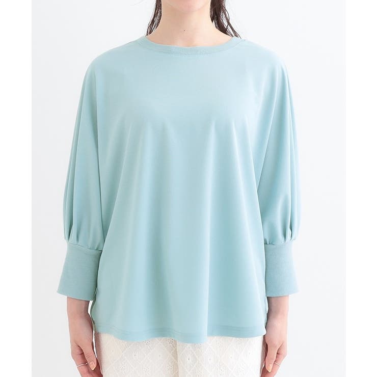 【洗える/S-LL】体型カバーにも ゆるりと着られる ドルマントップス | SHOO・LA・RUE | 詳細画像17 