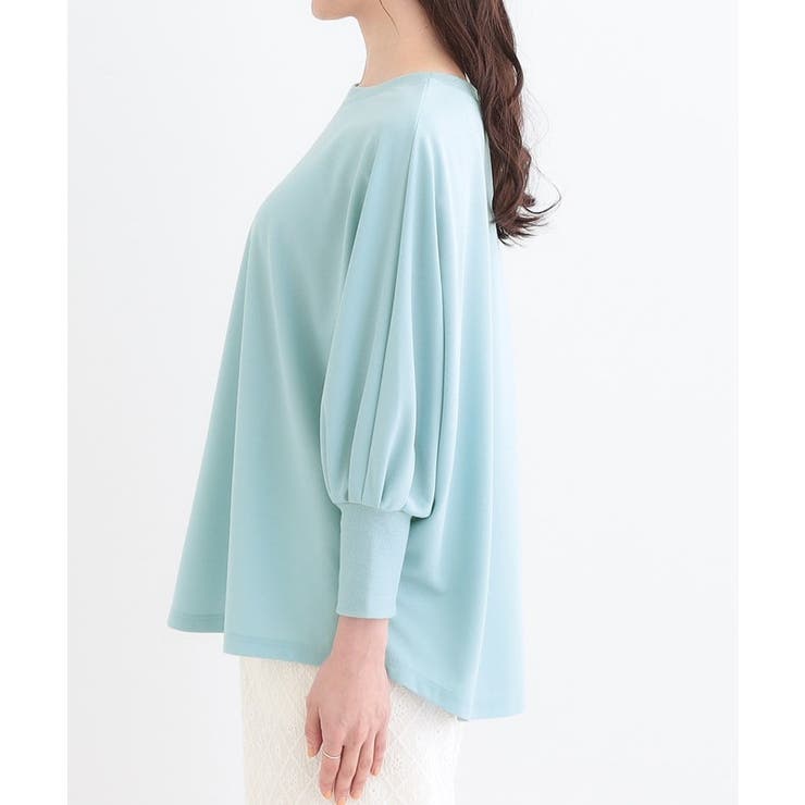 【洗える/S-LL】体型カバーにも ゆるりと着られる ドルマントップス | SHOO・LA・RUE | 詳細画像18 