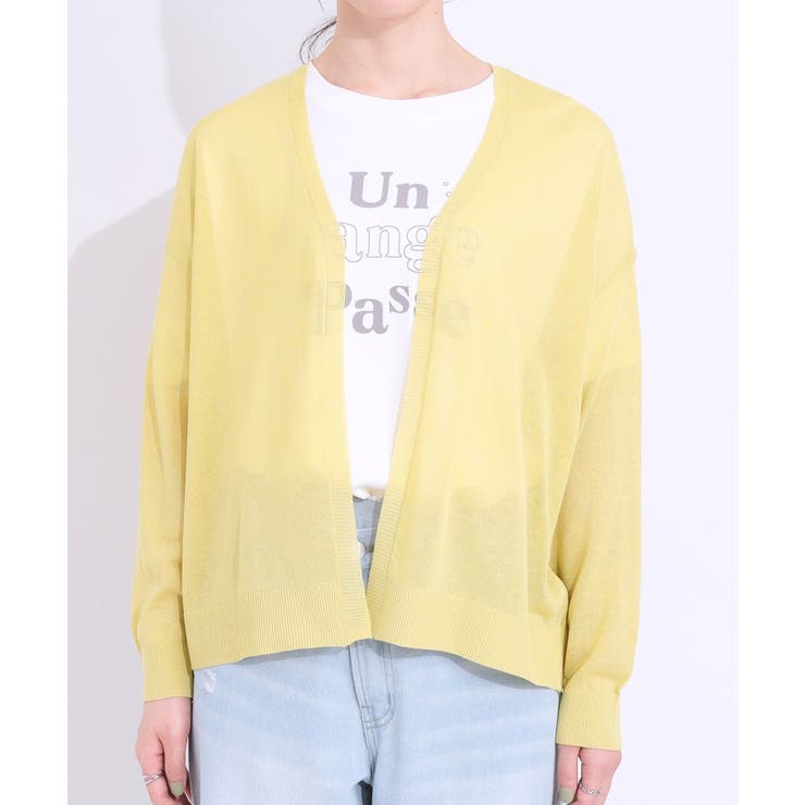【洗える/S-LL】ナチュラル感が上品 サッと羽織れるカーディガン | SHOO・LA・RUE | 詳細画像17 