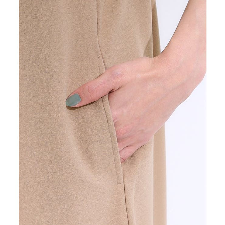 【洗える/S-LL】裏がサラサラ やわらか ギャザーサロペット | SHOO・LA・RUE | 詳細画像19 