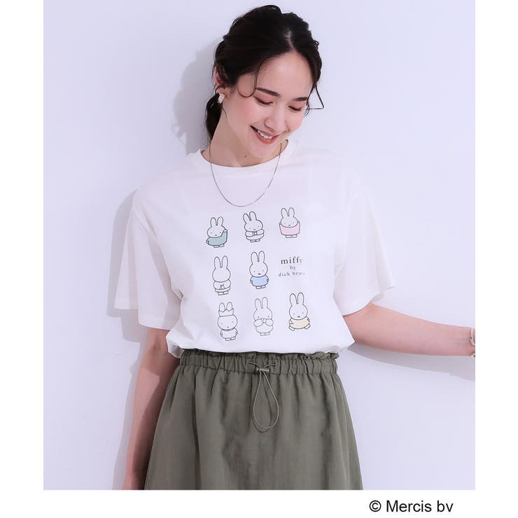 【miffy】グラフィックTシャツ | SHOO・LA・RUE | 詳細画像9 