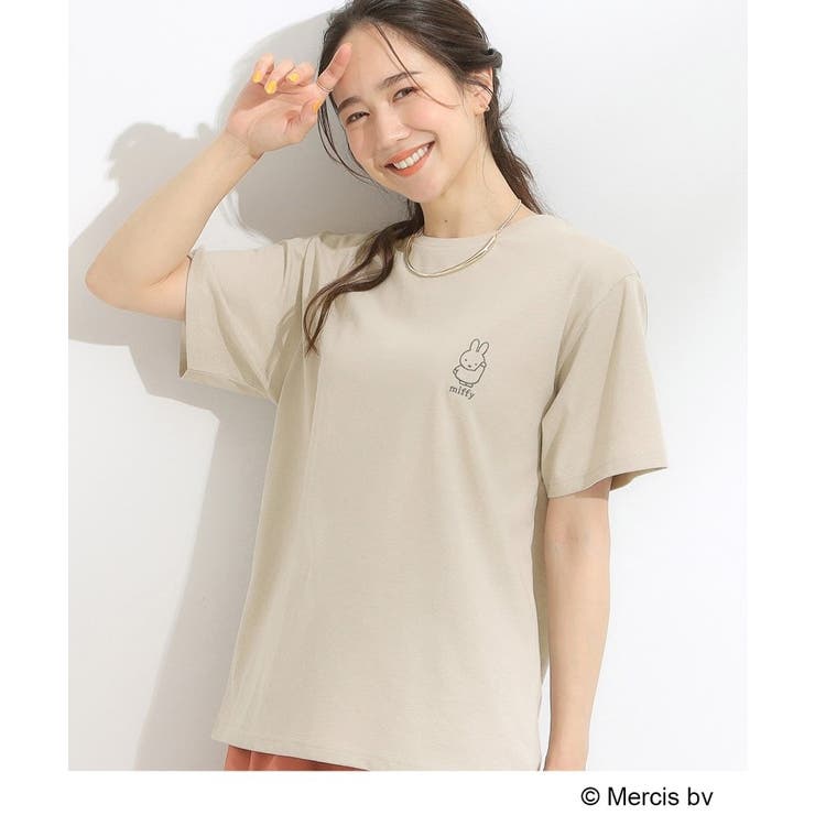 ライトグレー(211) | 【miffy】グラフィックTシャツ | SHOO・LA・RUE