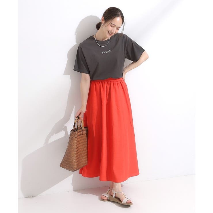 【洗える/S-LL/ひんやり/UV】選べる6柄 プリントTシャツ | SHOO・LA・RUE | 詳細画像35 