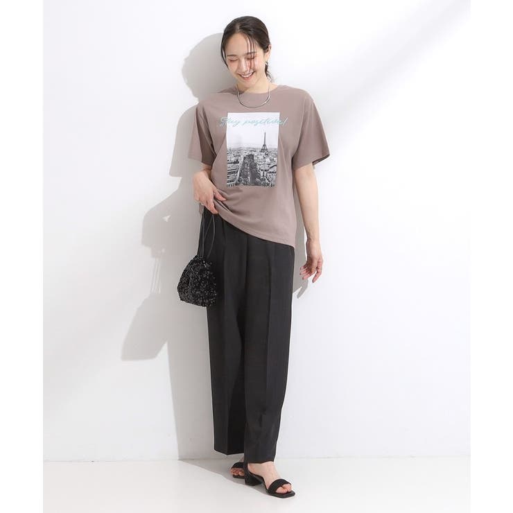 【洗える/S-LL/ひんやり/UV】選べる6柄 プリントTシャツ | SHOO・LA・RUE | 詳細画像23 