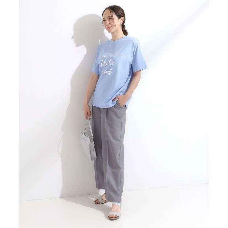 【洗える/S-LL/ひんやり/UV】選べる6柄 プリントTシャツ | SHOO・LA・RUE | 詳細画像7 