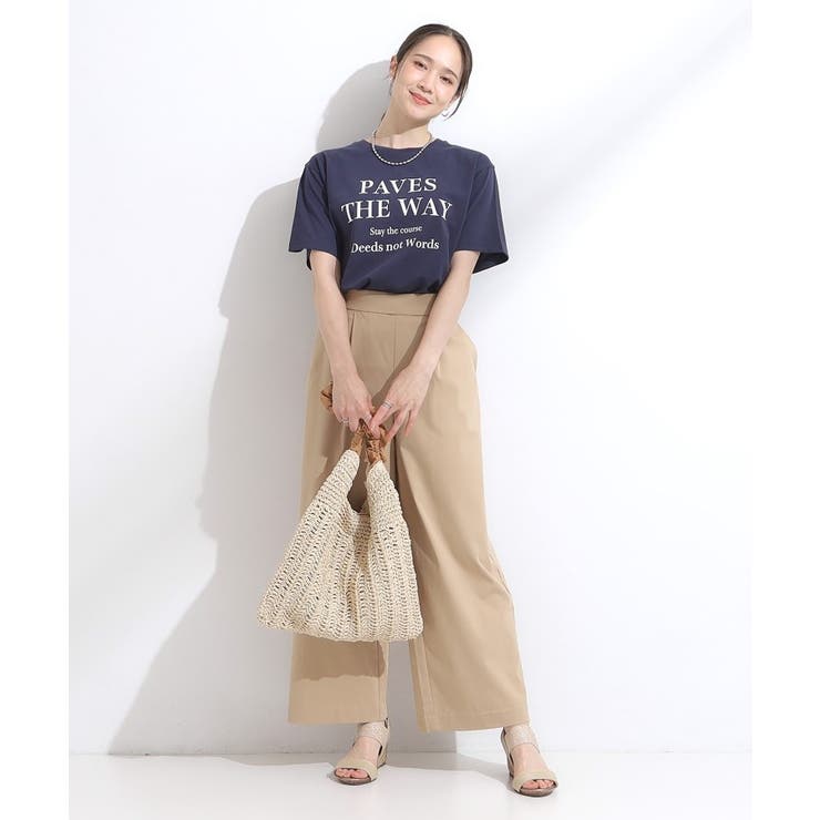 【洗える/S-LL/ひんやり/UV】選べる6柄 プリントTシャツ | SHOO・LA・RUE | 詳細画像27 