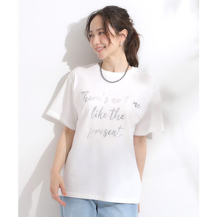 【洗える/S-LL/ひんやり/UV】選べる6柄 プリントTシャツ | SHOO・LA・RUE | 詳細画像1 