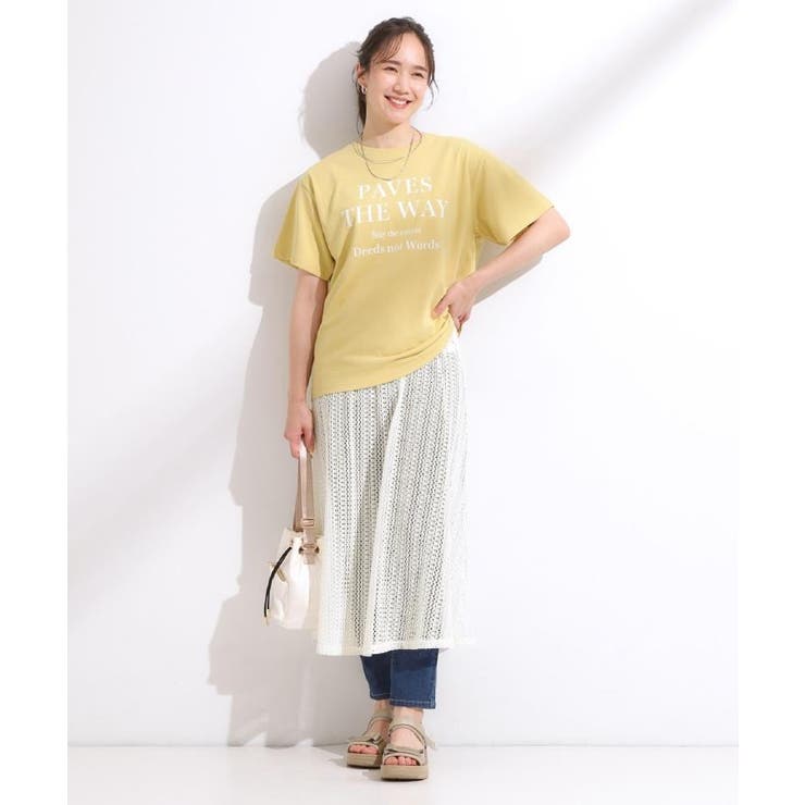 【洗える/S-LL/ひんやり/UV】選べる6柄 プリントTシャツ | SHOO・LA・RUE | 詳細画像61 