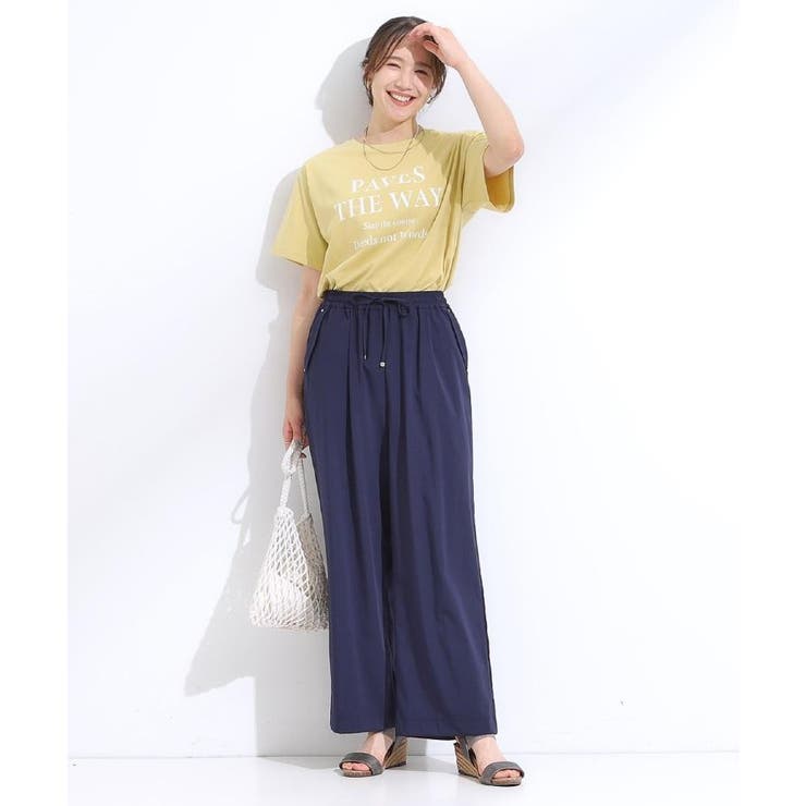 【洗える/S-LL/ひんやり/UV】選べる6柄 プリントTシャツ | SHOO・LA・RUE | 詳細画像60 