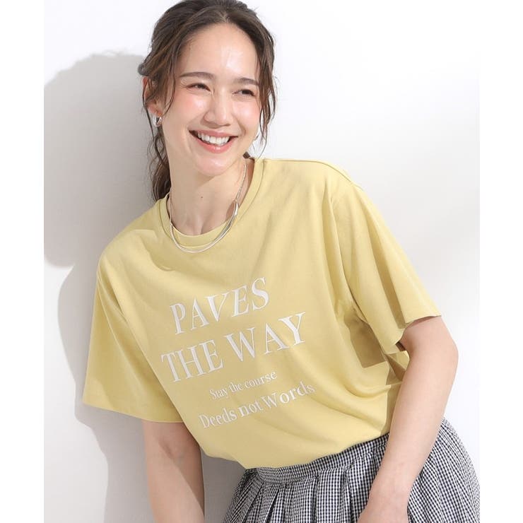 イエロー(031) | 【洗える/S-LL/ひんやり/UV】選べる6柄 プリントTシャツ | SHOO・LA・RUE