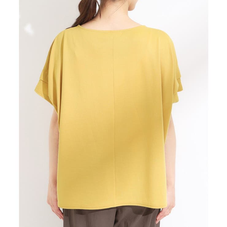 【S-LL/UV/吸水速乾】さらりと着こなす 肩タックゆるトップス | SHOO・LA・RUE | 詳細画像19 