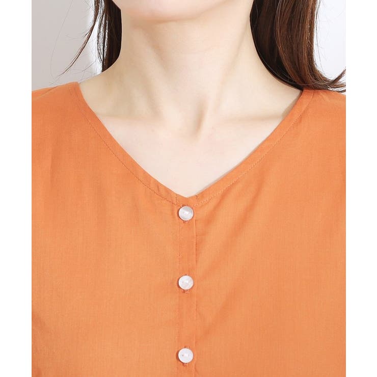 【S-LL】一枚で着映え バルーンスリーブブラウス | SHOO・LA・RUE | 詳細画像16 