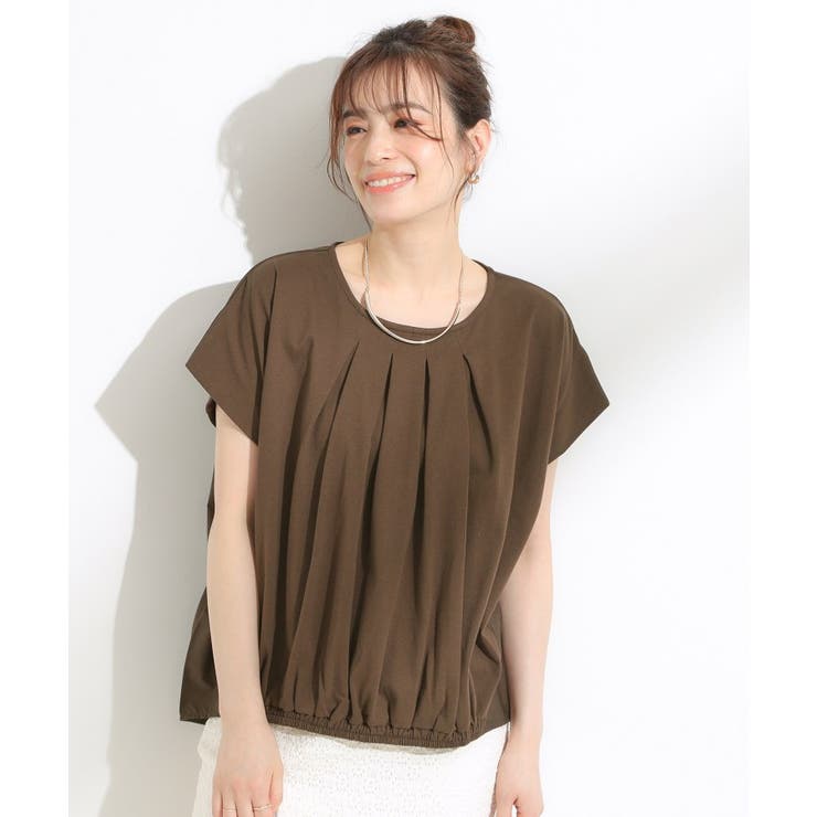 インせず決まる 異素材使い デザイントップス | SHOO・LA・RUE | 詳細画像5 