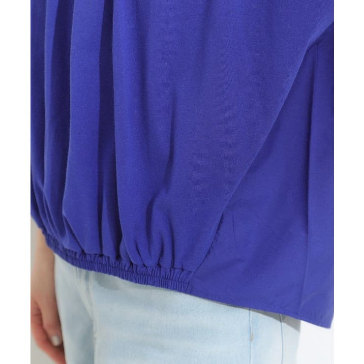 インせず決まる 異素材使い デザイントップス | SHOO・LA・RUE | 詳細画像18 