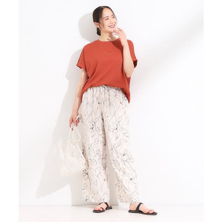 体型カバーに タック入りドルマントップス | SHOO・LA・RUE | 詳細画像15 