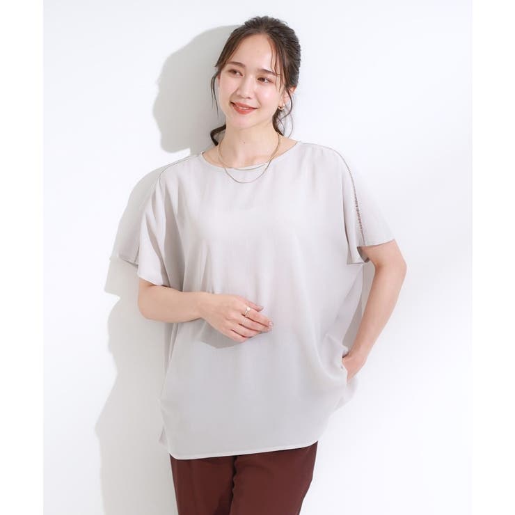 インせず決まる はしごレースドルマンブラウス | SHOO・LA・RUE | 詳細画像9 