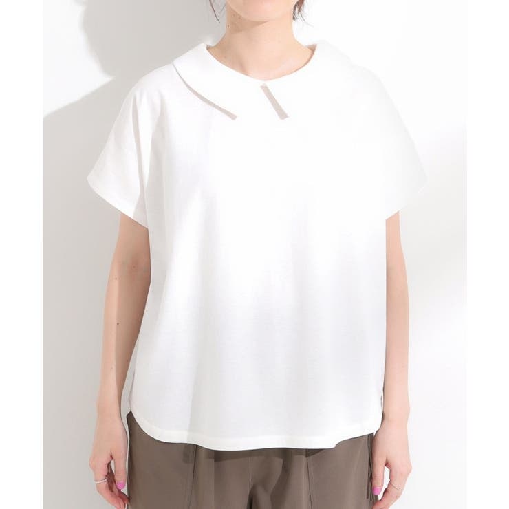 【S-LL】こだわりの襟バランスが大人かわいい ボックスシルエットトップス | SHOO・LA・RUE | 詳細画像9 